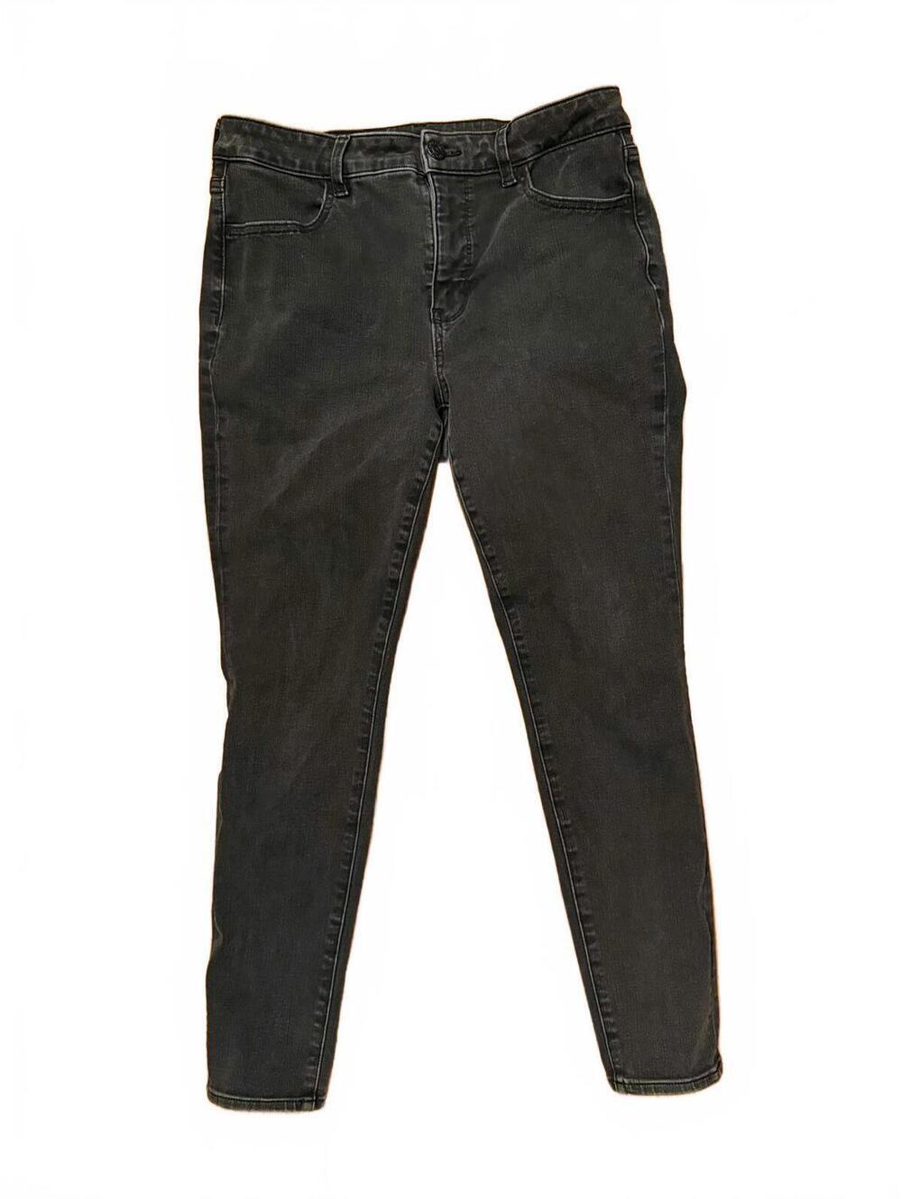 American Eagle Hi-Rise Jegging Dream Stretch Black Size 12